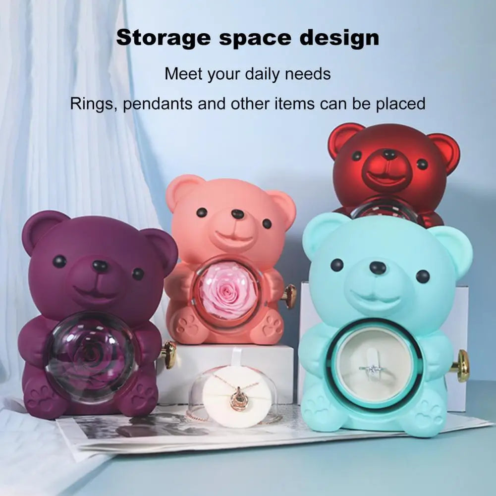 Eternal Rose Hug Bear